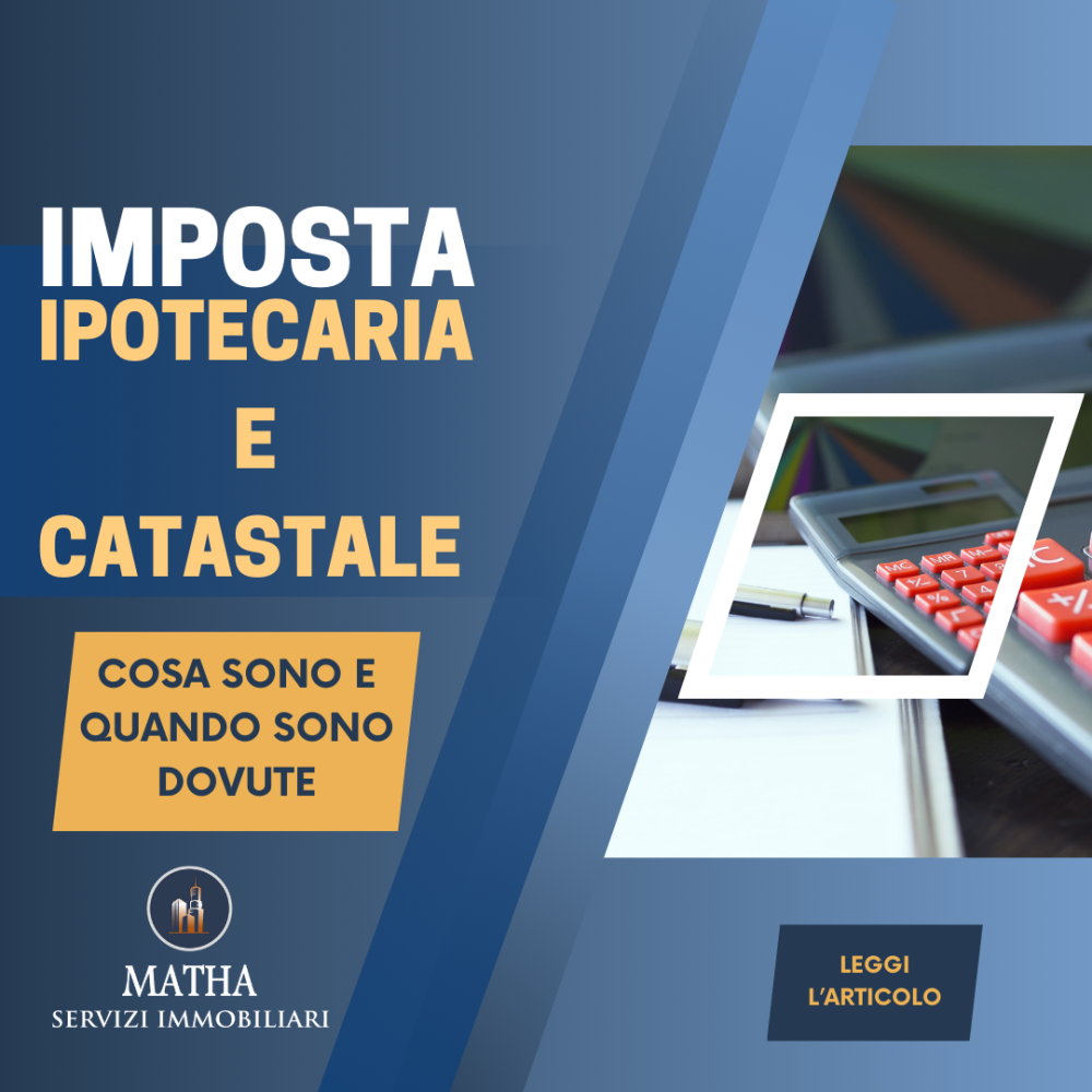 IMPOSTA IPOTECARIA E CATASTALE